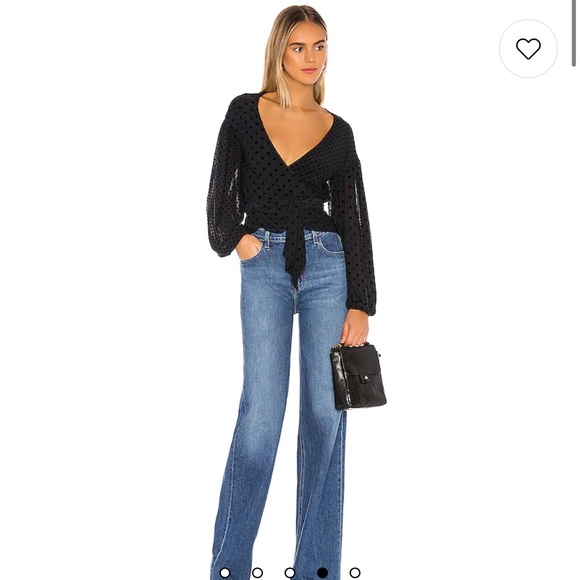 REVOLVE x Tularosa Celine wrap top - Picture 4 of 6